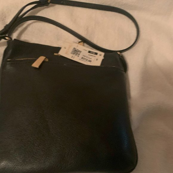 Handbags - Michael Kors Black Leather Strap Bag